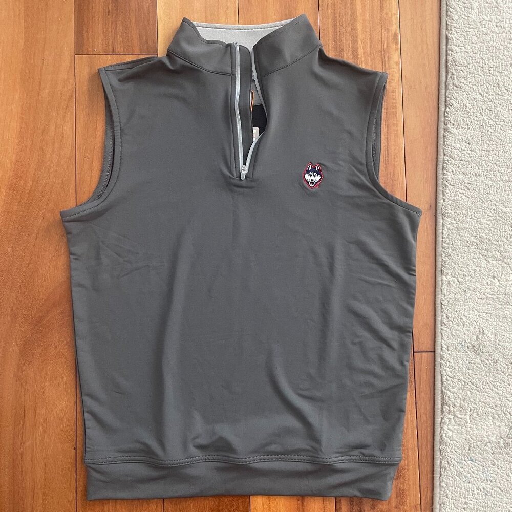 NWT Peter Millar UCONN Vest